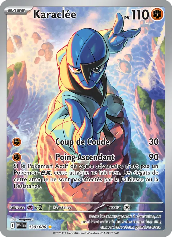 Carte Pokemon 130/086 Karaclée Illustration Rare | LorenZone