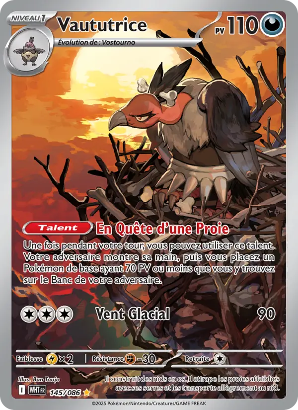 Carte Pokemon 145/086 Vaututrice Illustration Rare | LorenZone