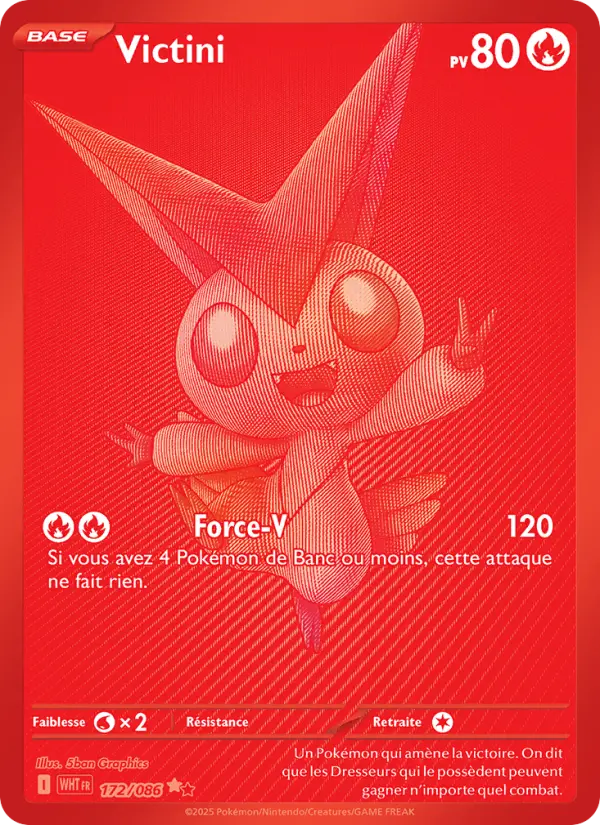 Carte Pokemon 172/086 Victini | LorenZone