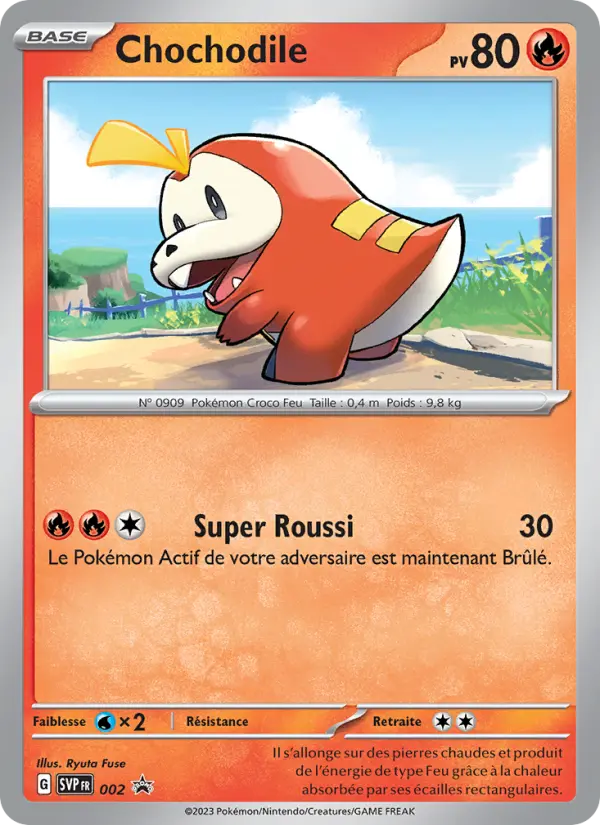 Carte Pokemon SVP002 Chochodile | LorenZone