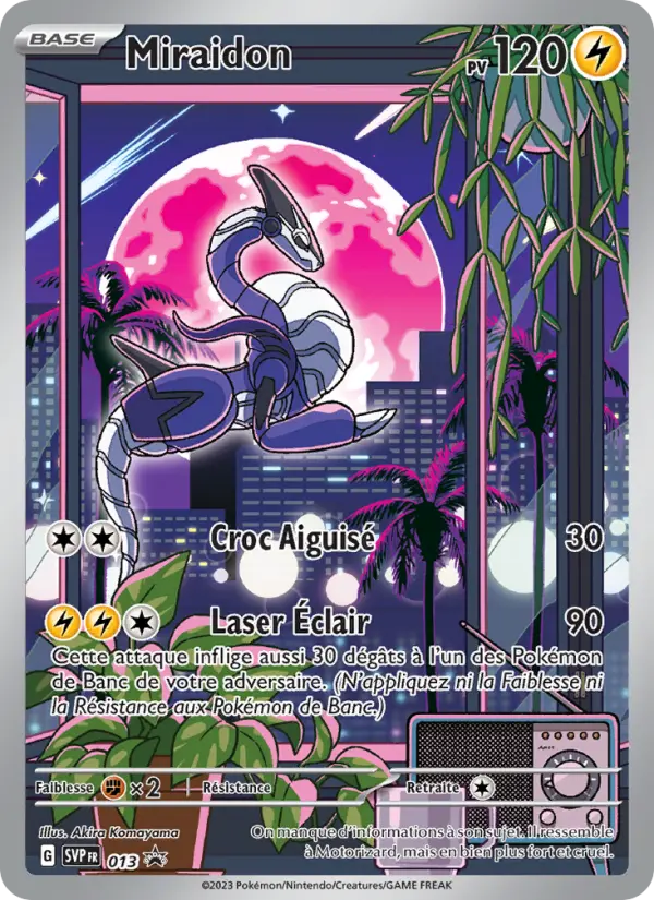 Carte Pokemon SVP013 Miraidon | LorenZone