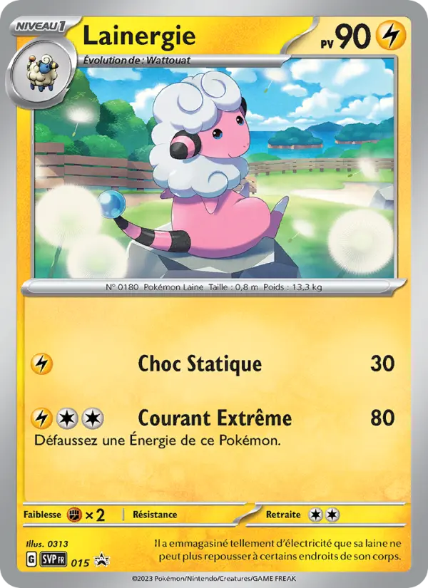 Carte Pokemon SVP015 Lainergie | LorenZone