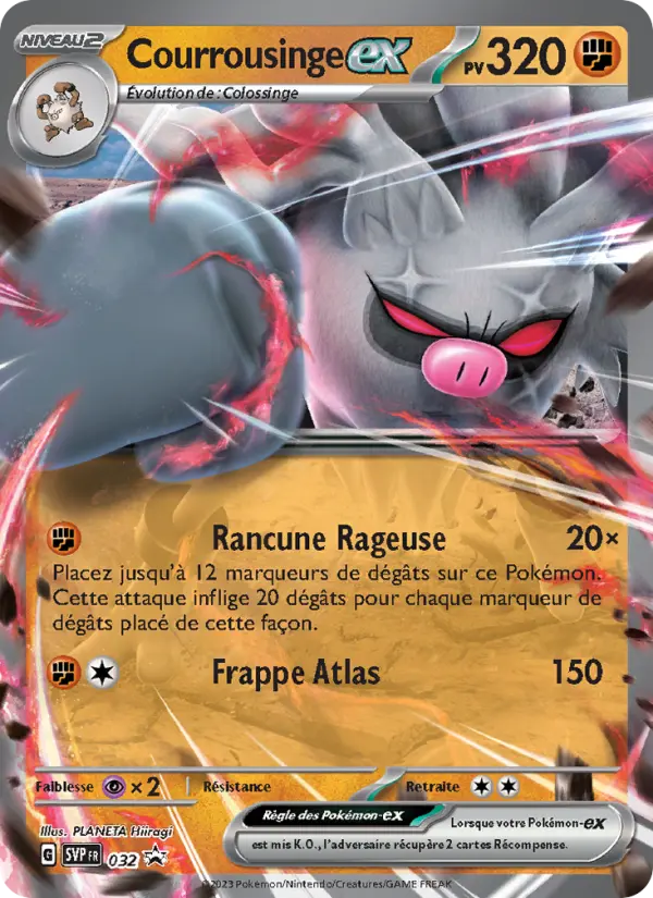 Carte Pokemon SVP032 Courrousinge-ex | LorenZone