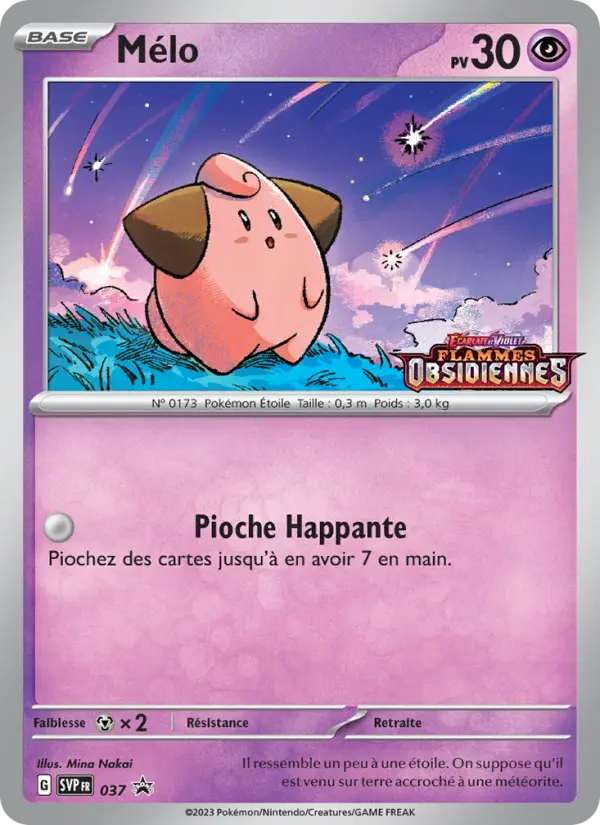 Carte Pokemon SVP037 Mélo | LorenZone
