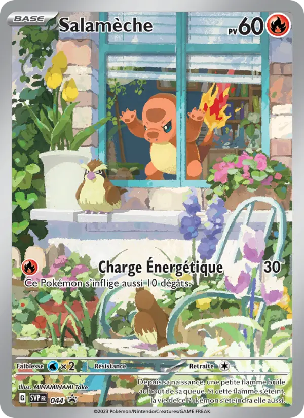 Carte Pokemon SVP044 Salamèche | LorenZone