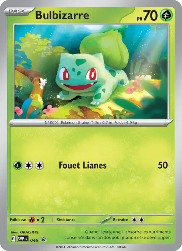 Carte Pokemon SVP046 Bulbizarre | LorenZone