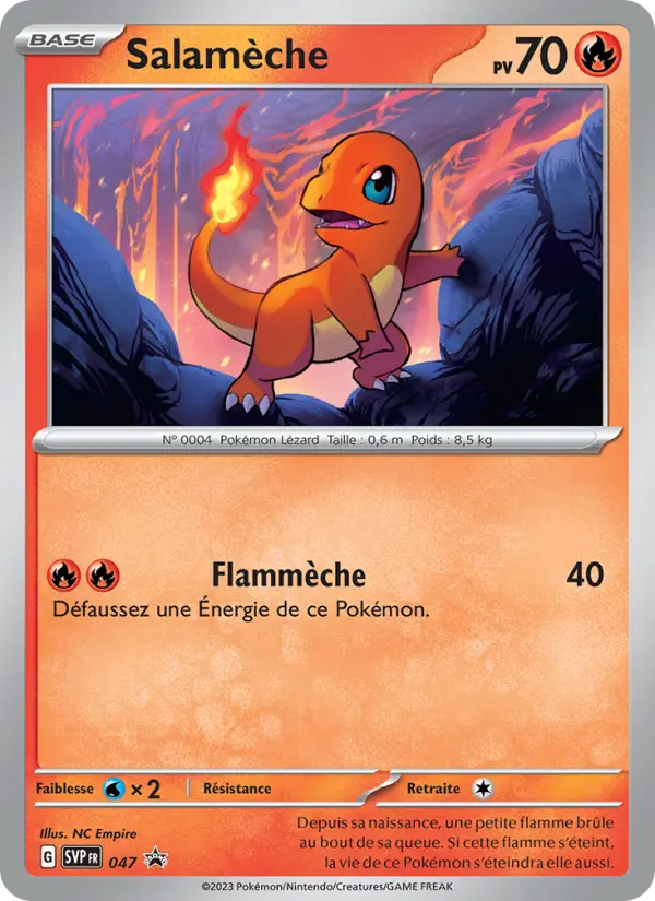 Carte Pokemon SVP047 Salamèche | LorenZone