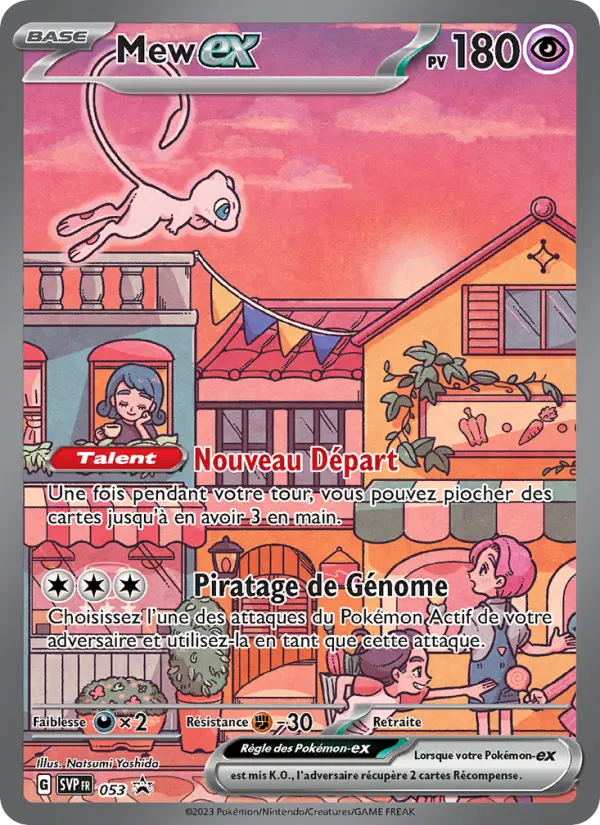 Carte Pokemon SVP053 Mew-ex | LorenZone