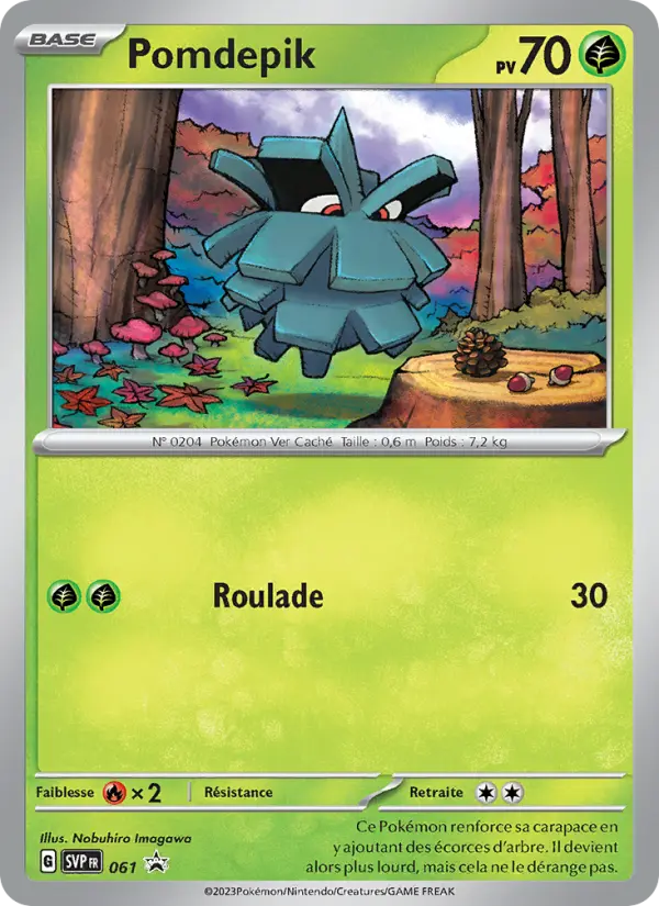 Carte Pokemon SVP061 Pomdepik | LorenZone