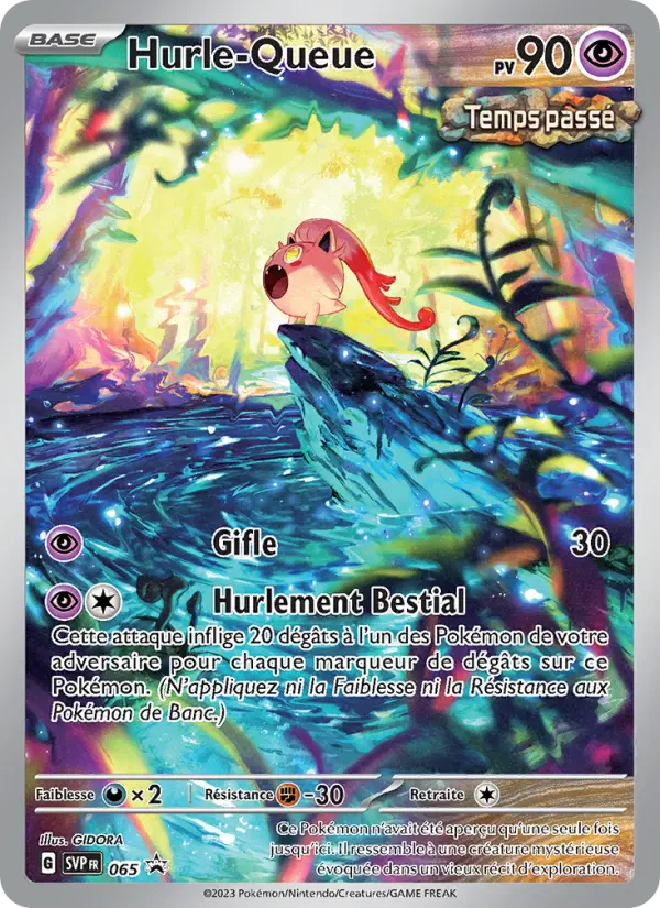 Carte Pokemon SVP065 Hurle-Queue | LorenZone