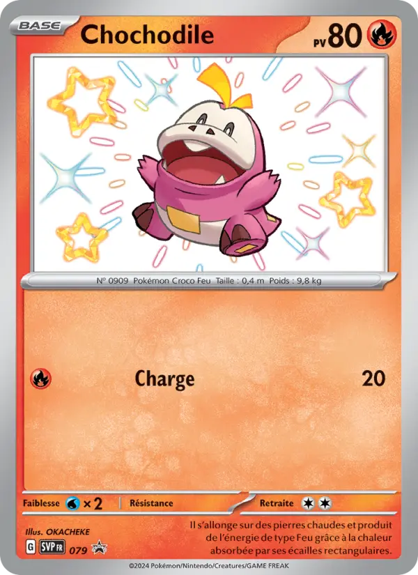 Carte Pokemon SVP079 Chochodile | LorenZone