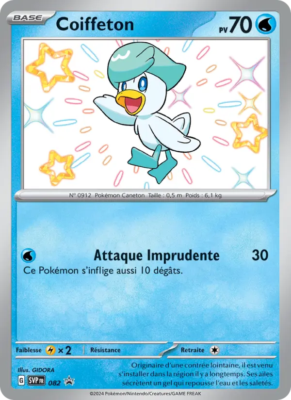 Carte Pokemon SVP082 Coiffeton | LorenZone