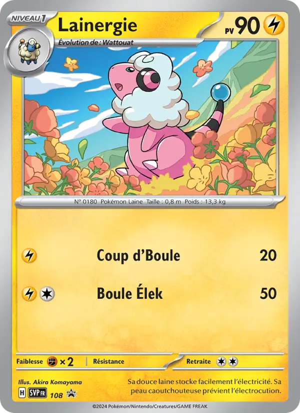 Carte Pokemon SVP108 Lainergie | LorenZone