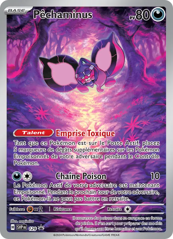 Carte Pokemon SVP129 Pêchaminus | LorenZone