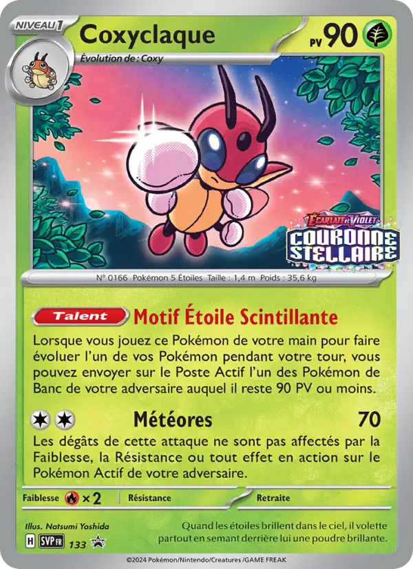 Carte Pokemon SVP133 Coxyclaque | LorenZone