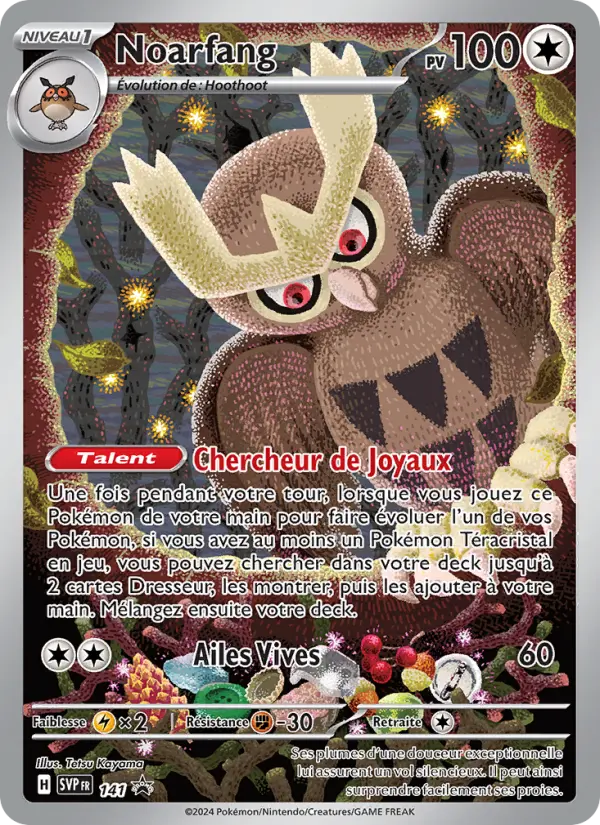 Carte Pokemon SVP141 Noarfang | LorenZone