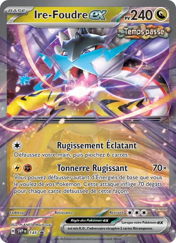 Carte Pokemon SVP145 Ire-Foudre-ex | LorenZone