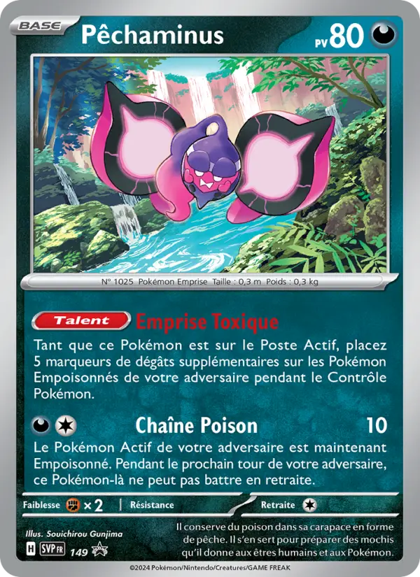 Carte Pokemon SVP149 Pêchaminus | LorenZone
