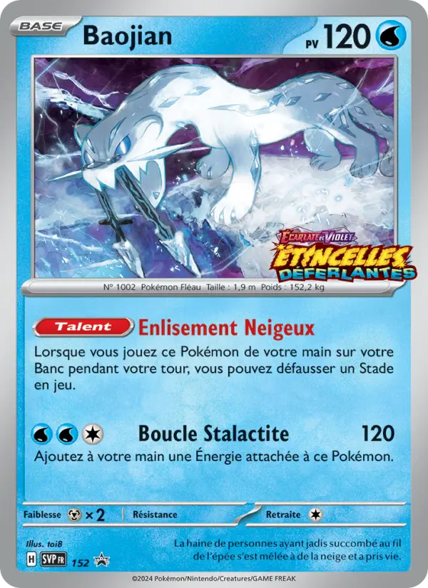 Carte Pokemon SVP152 Baojian | LorenZone