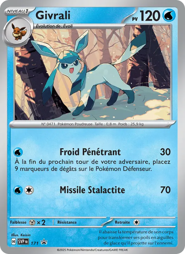 Carte Pokemon SVP171 Givrali | LorenZone