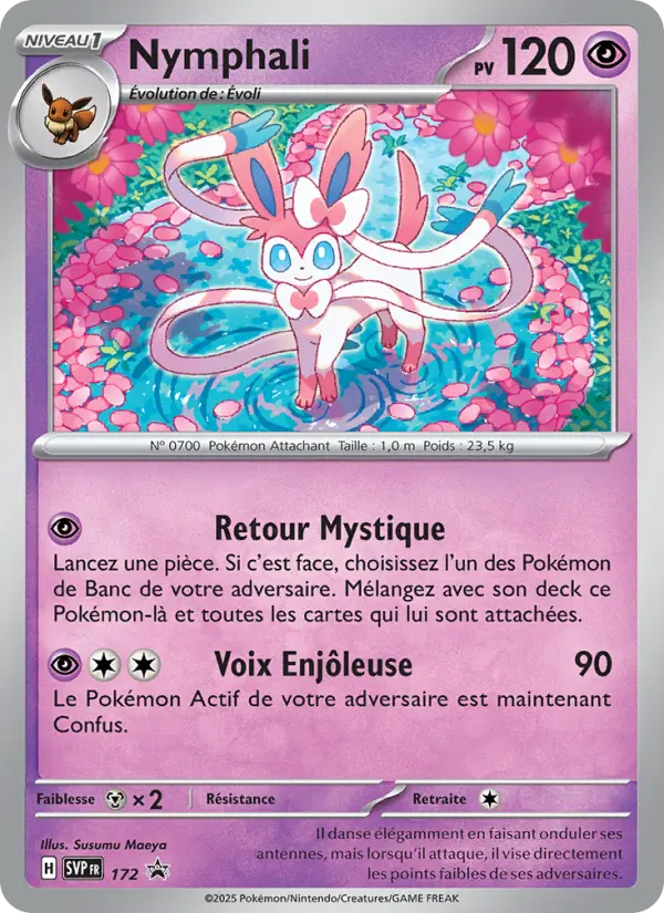 Carte Pokemon SVP172 Nymphali | LorenZone