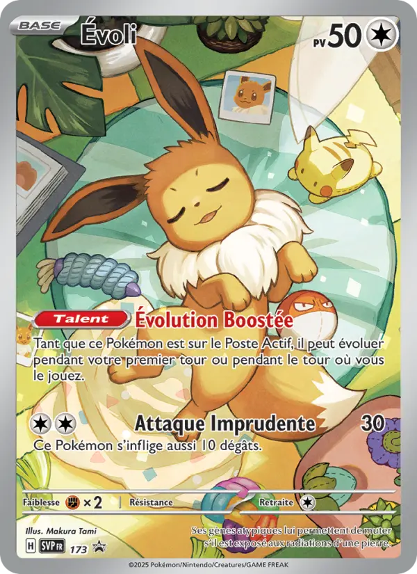 Carte Pokemon SVP173 Évoli | LorenZone