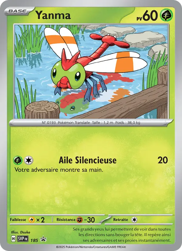 Carte Pokemon SVP185 Yanma | LorenZone
