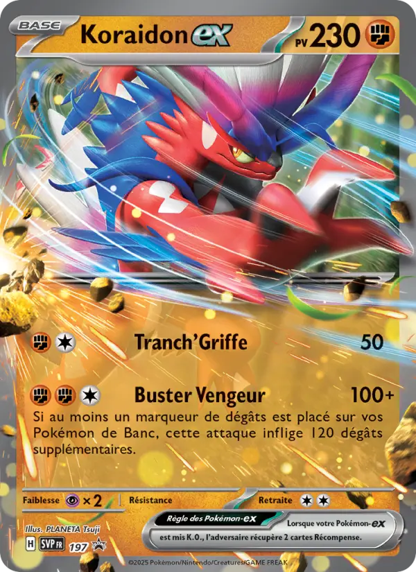 Carte Pokemon SVP197 Koraidon-ex | LorenZone