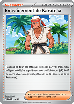 Carte Pokemon SVP219 Entraînement de Karatéka | LorenZone