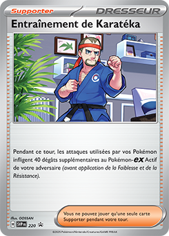 Carte Pokemon SVP220 Entraînement de Karatéka | LorenZone