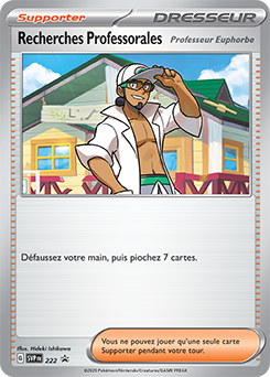 Carte Pokemon SVP222 Recherches Professorales | LorenZone