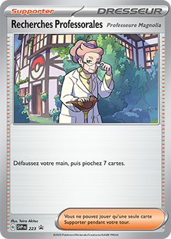 Carte Pokemon SVP223 Recherches Professorales | LorenZone