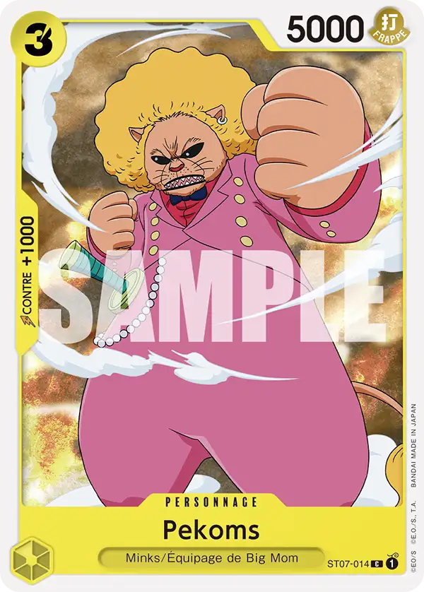 Carte One Piece ST07-014 Pekoms | LorenZone