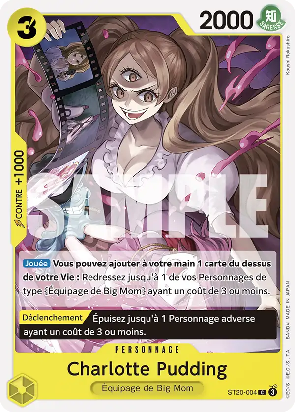 Carte One Piece ST20-004 Charlotte Pudding | LorenZone