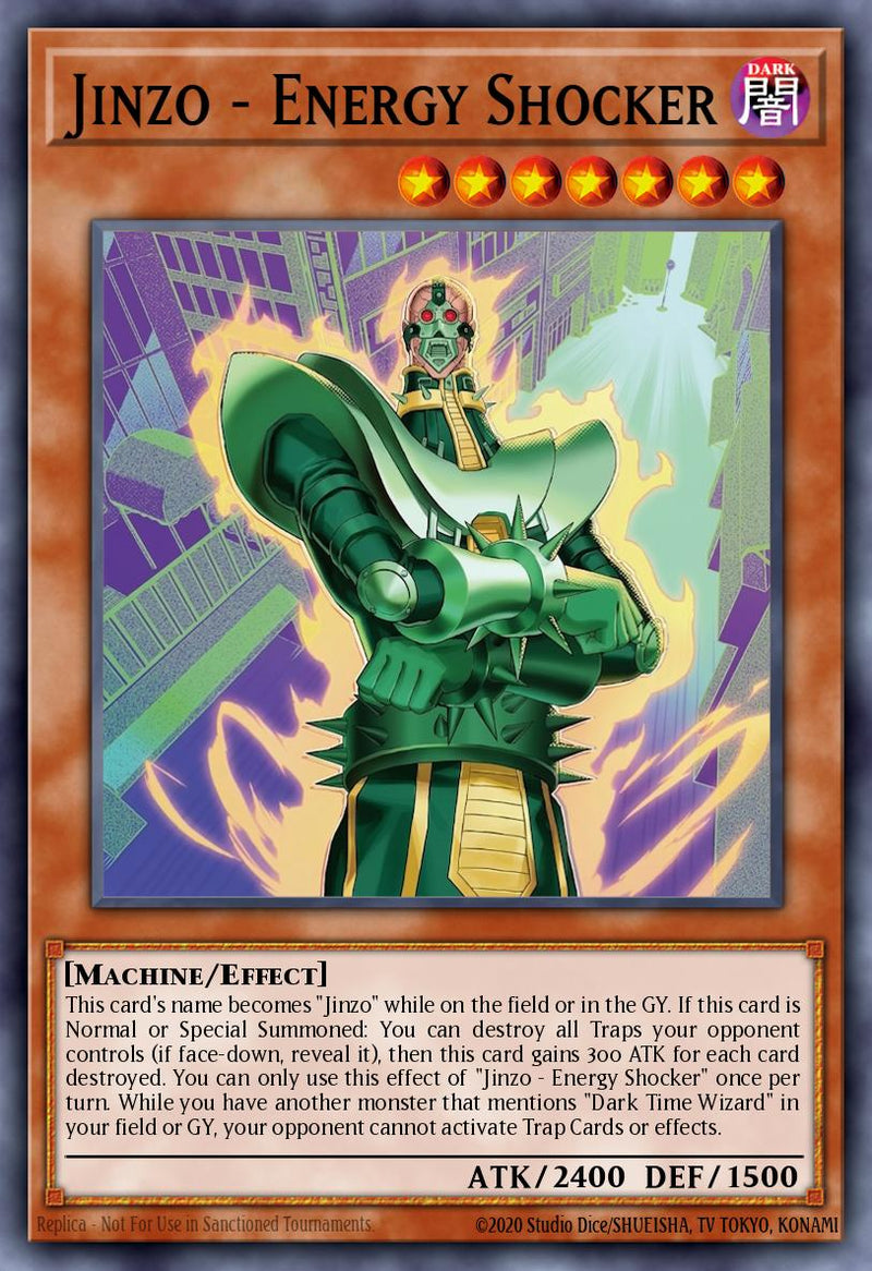 Carte Yu-Gi-Oh! Choc Énergétique Jinzo BETB-FR003 - Au-Delà du Courage | LorenZone