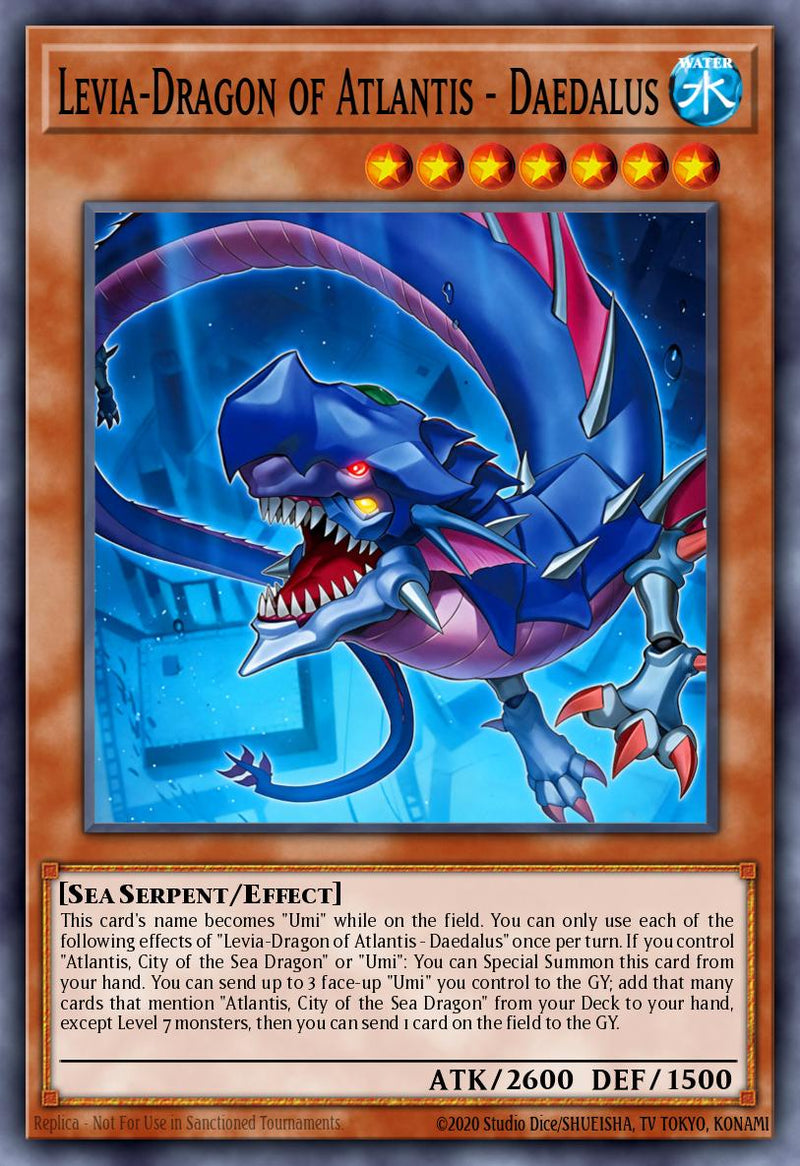 Carte Yu-Gi-Oh! Dragon-Levia d'Atlantis - Dédale BETB-FR013 - Au-Delà du Courage | LorenZone