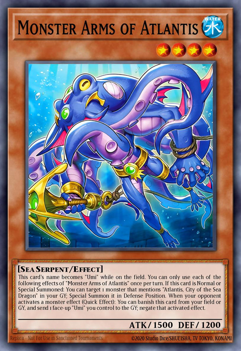 Carte Yu-Gi-Oh! Bras de Monstre d'Atlantis BETB-FR015 - Au-Delà du Courage | LorenZone