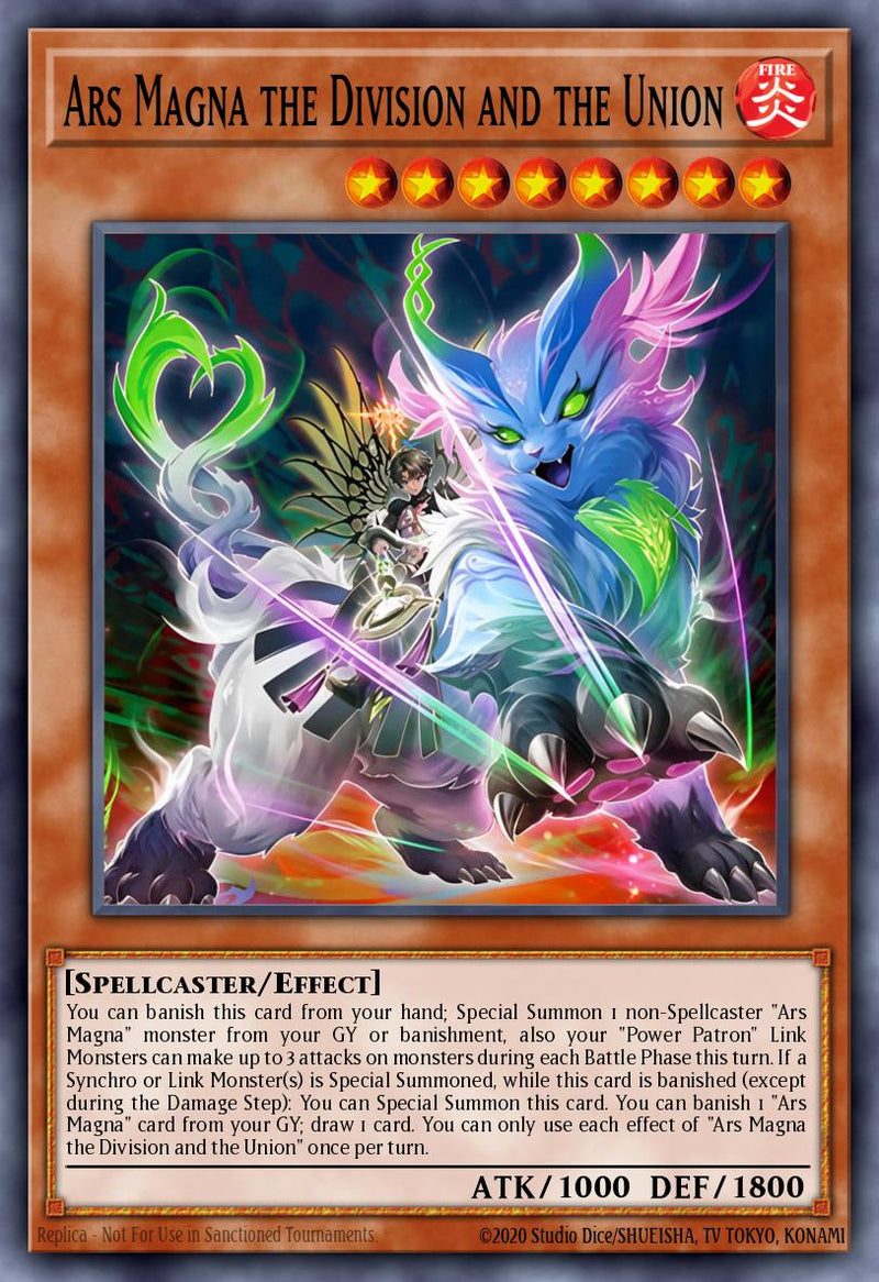 Carte Yu-Gi-Oh! Ars Magna la Division et l'Union BETB-FR020 - Au-Delà du Courage | LorenZone