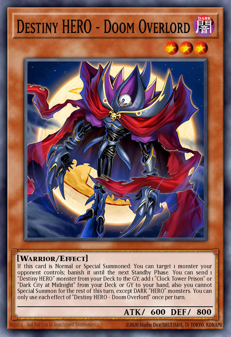 Carte Yu-Gi-Oh! Seigneur Suprême de la Damnation - HÉROS de la Destinée BETB-FR022 - Au-Delà du Courage | LorenZone