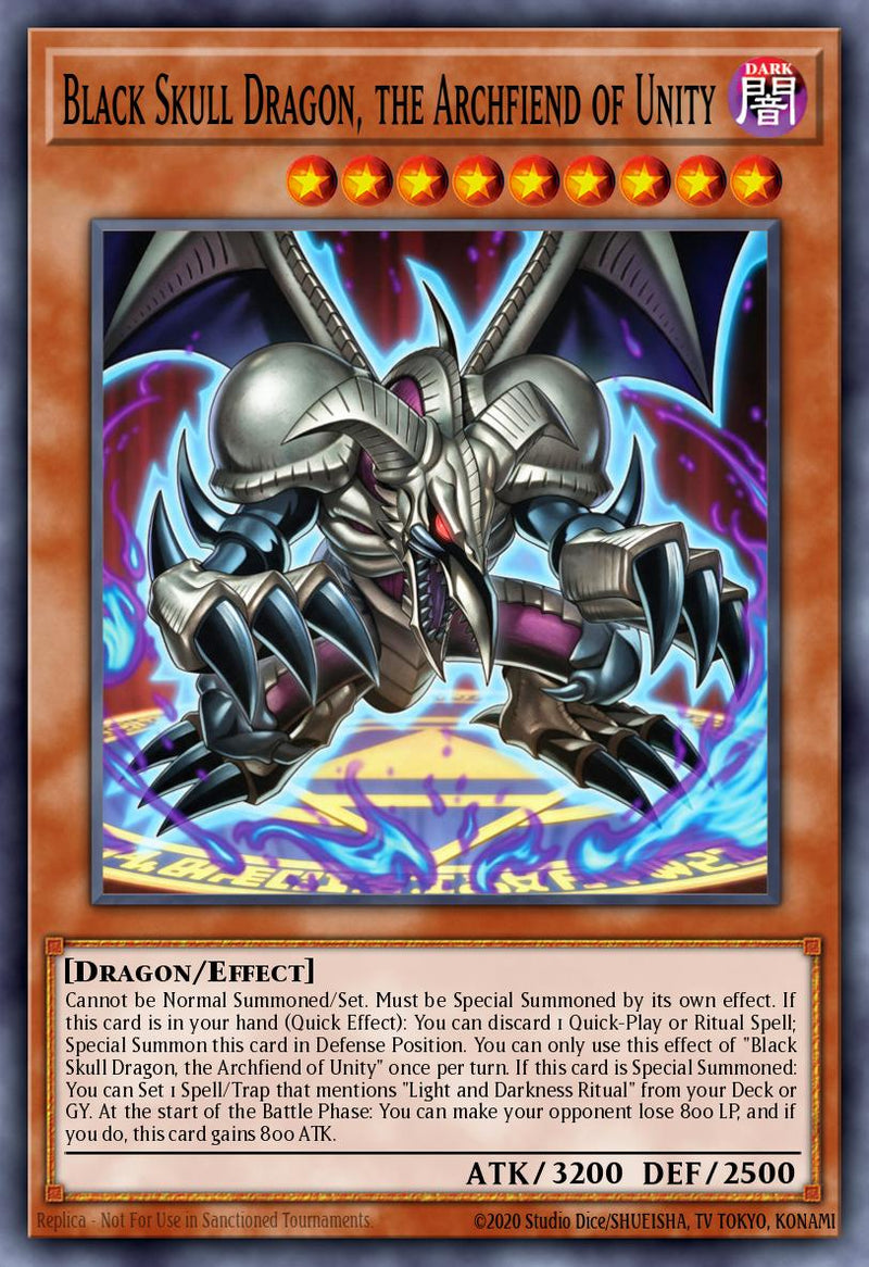 Carte Yu-Gi-Oh! Dragon Crâne Noir, l'Archdémon de l'Unité BETB-FR026 - Au-Delà du Courage | LorenZone