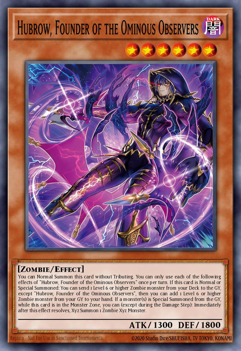 Carte Yu-Gi-Oh! Hubrow, Fondateur des Observateurs Menaçants BETB-FR030 - Au-Delà du Courage | LorenZone
