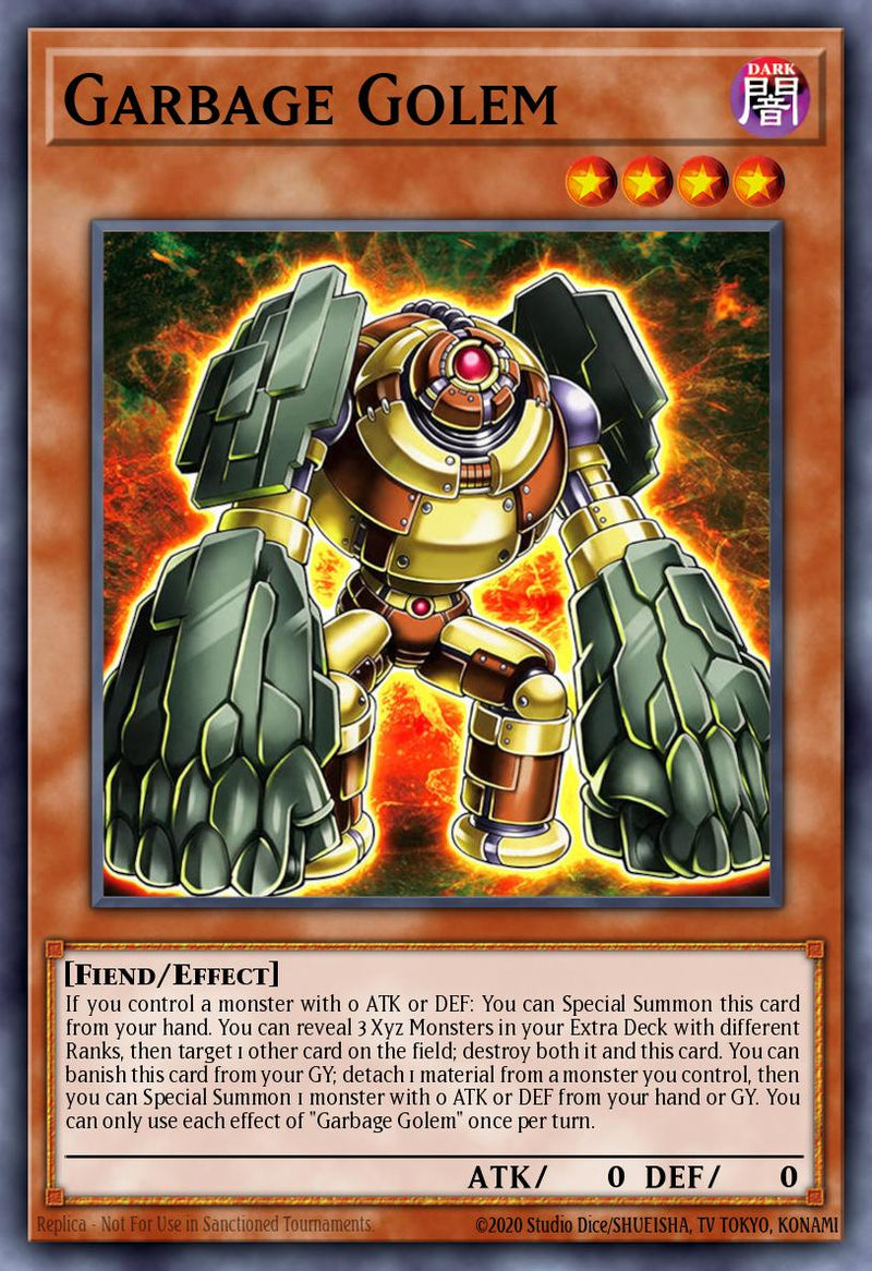 Carte Yu-Gi-Oh! Golem Immondices BETB-FR033 - Au-Delà du Courage | LorenZone