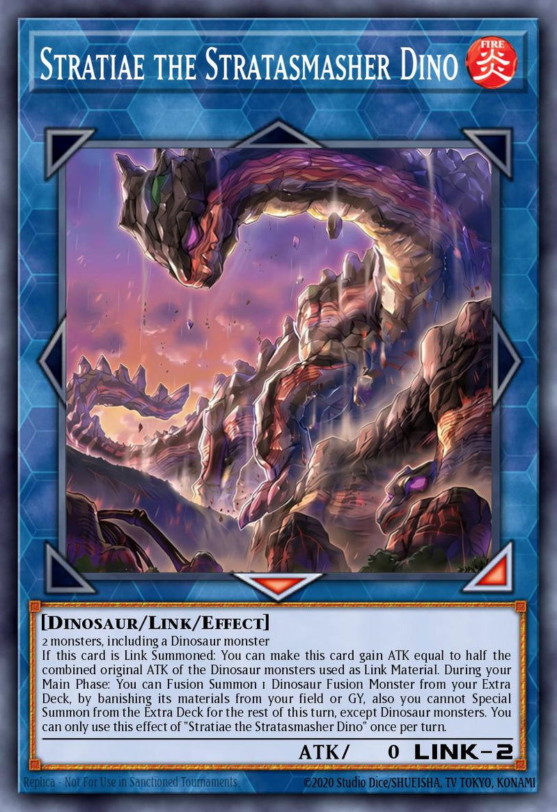 Carte Yu-Gi-Oh! Stratiae le Dino Écrastrate BETB-FR051 - Au-Delà du Courage | LorenZone