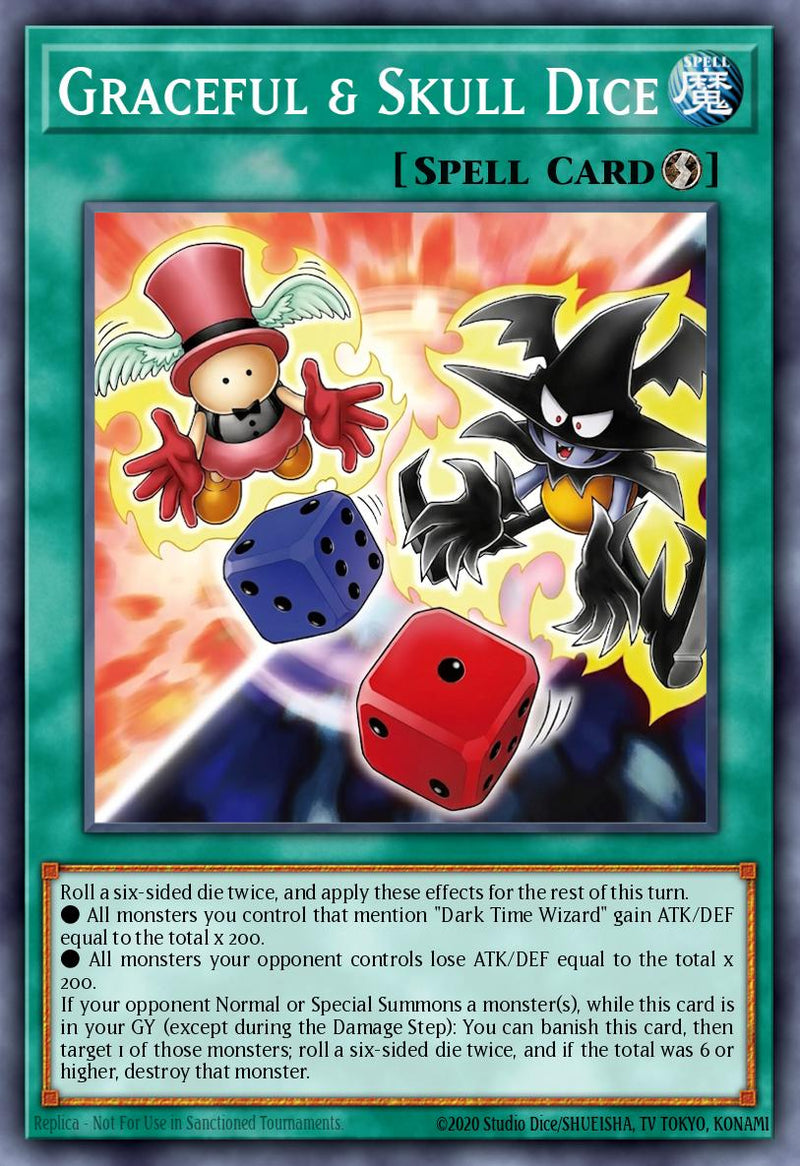 Carte Yu-Gi-Oh! Dé-Crâne et Dé Gracieux BETB-FR053 - Au-Delà du Courage | LorenZone