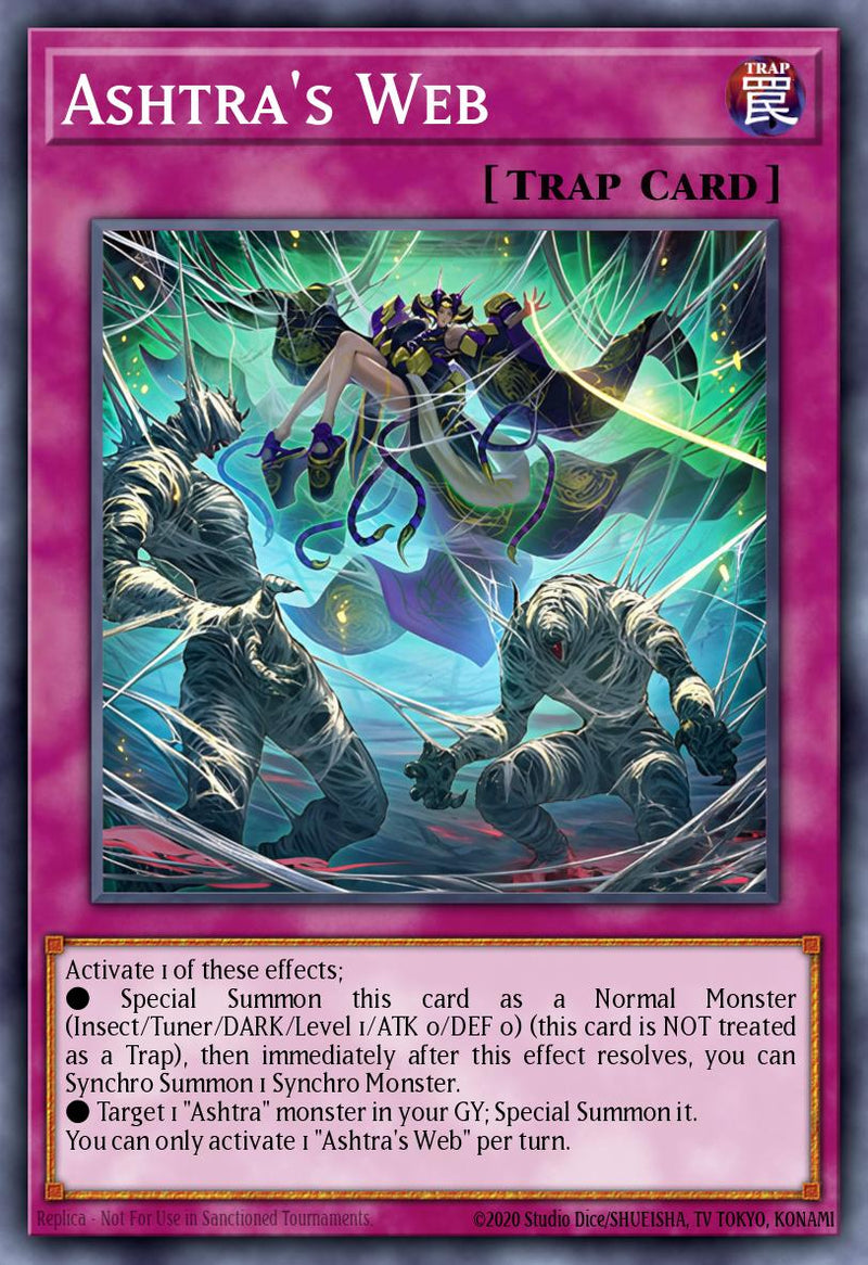 Carte Yu-Gi-Oh! Toile d'Ashtra BETB-FR073 - Au-Delà du Courage | LorenZone