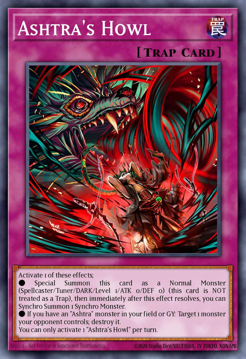Carte Yu-Gi-Oh! Hurlement d'Ashtra BETB-FR074 - Au-Delà du Courage | LorenZone