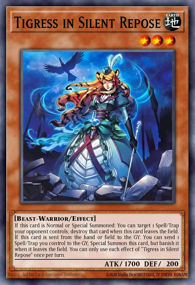 Carte Yu-Gi-Oh! Tigresse au Repos Silencieux BETB-FR082 - Au-Delà du Courage | LorenZone