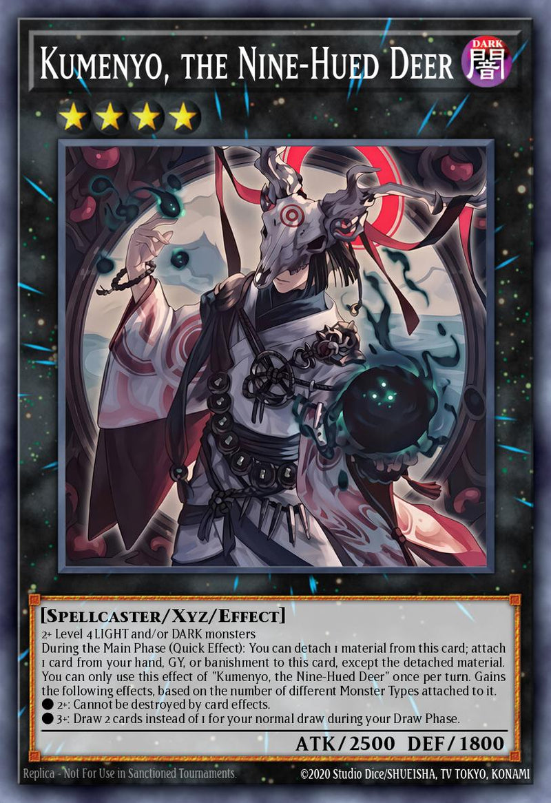 Carte Yu-Gi-Oh! Kumenyo, le Cerf aux Neuf Teintes BETB-FR084 - Au-Delà du Courage | LorenZone