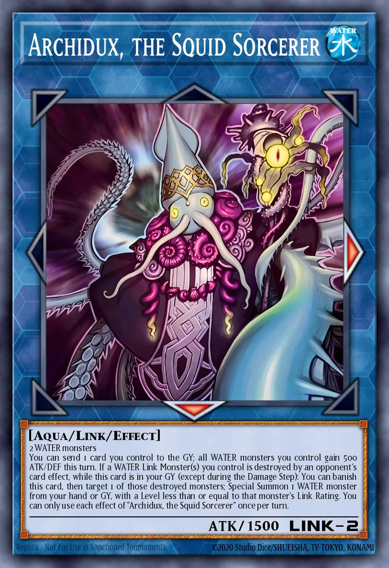 Carte Yu-Gi-Oh! Archidux, le Sorcier Calamar BETB-FR086 - Au-Delà du Courage | LorenZone