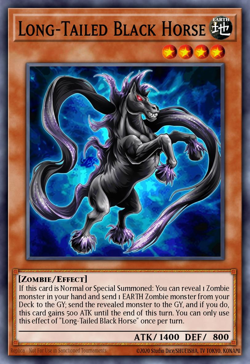 Carte Yu-Gi-Oh! Cheval Noir à Longue Queue BETB-FR097 - Au-Delà du Courage | LorenZone